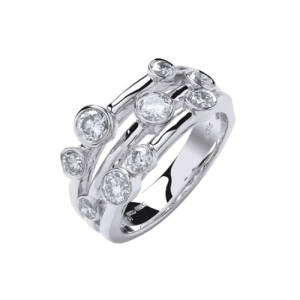 Elaira Natural Bezel Diamond Ring