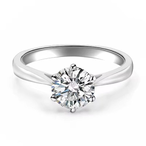 Callyn Lab-Created Rose Gold Diamond For Women Engagement Ring