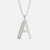 Diamond Initial Necklaces