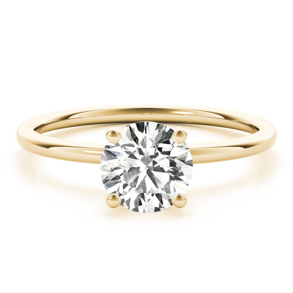 Bonny Natural Diamond 4 Prong Set  Engagement Ring