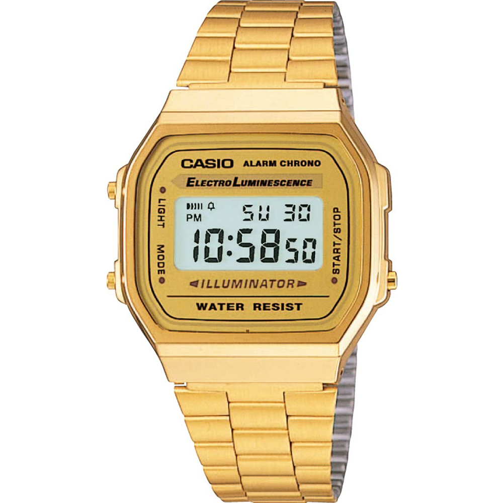 Classic Digital Watch - Gold