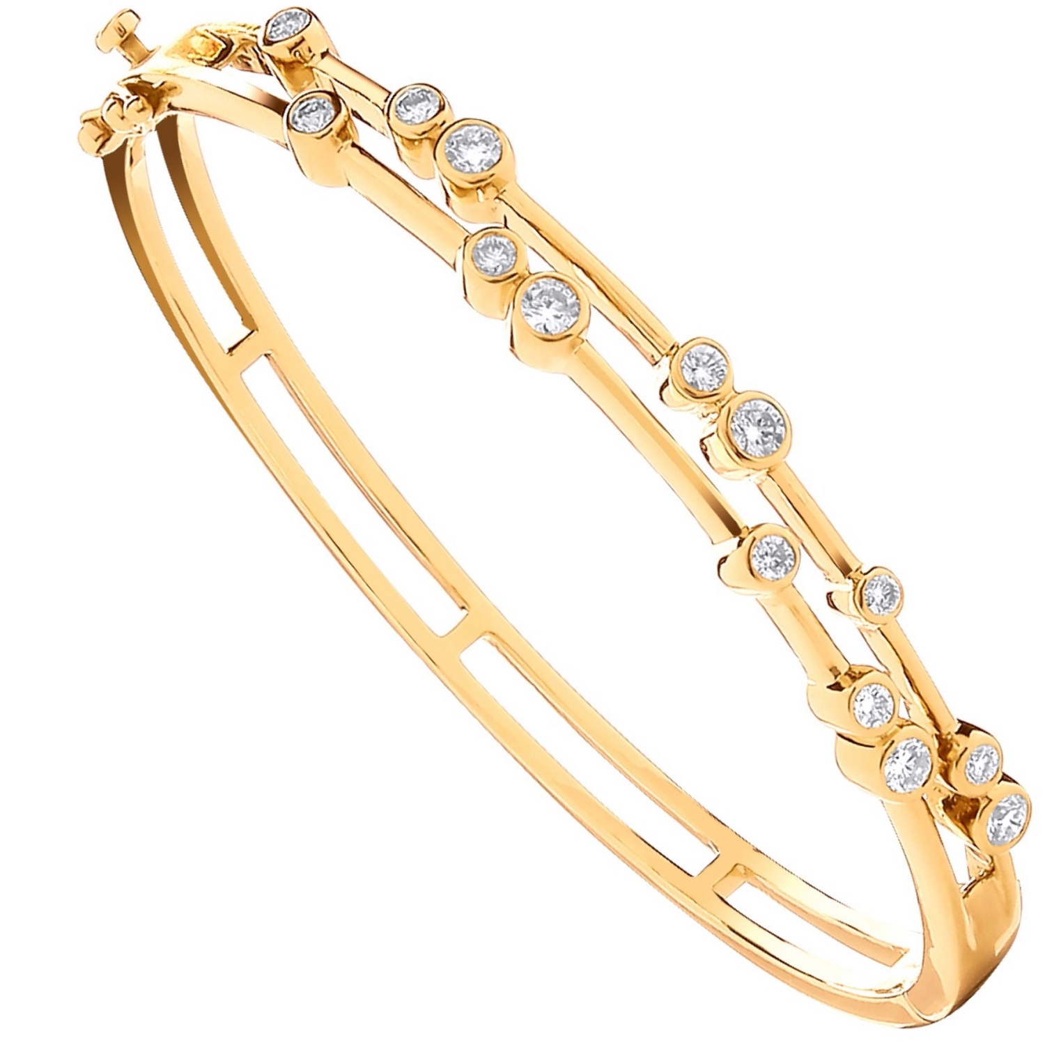 Elinor Natural Prong  Diamond Ring