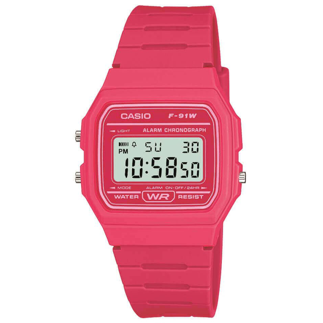 Classic Digital Watch - Vibrant Pink