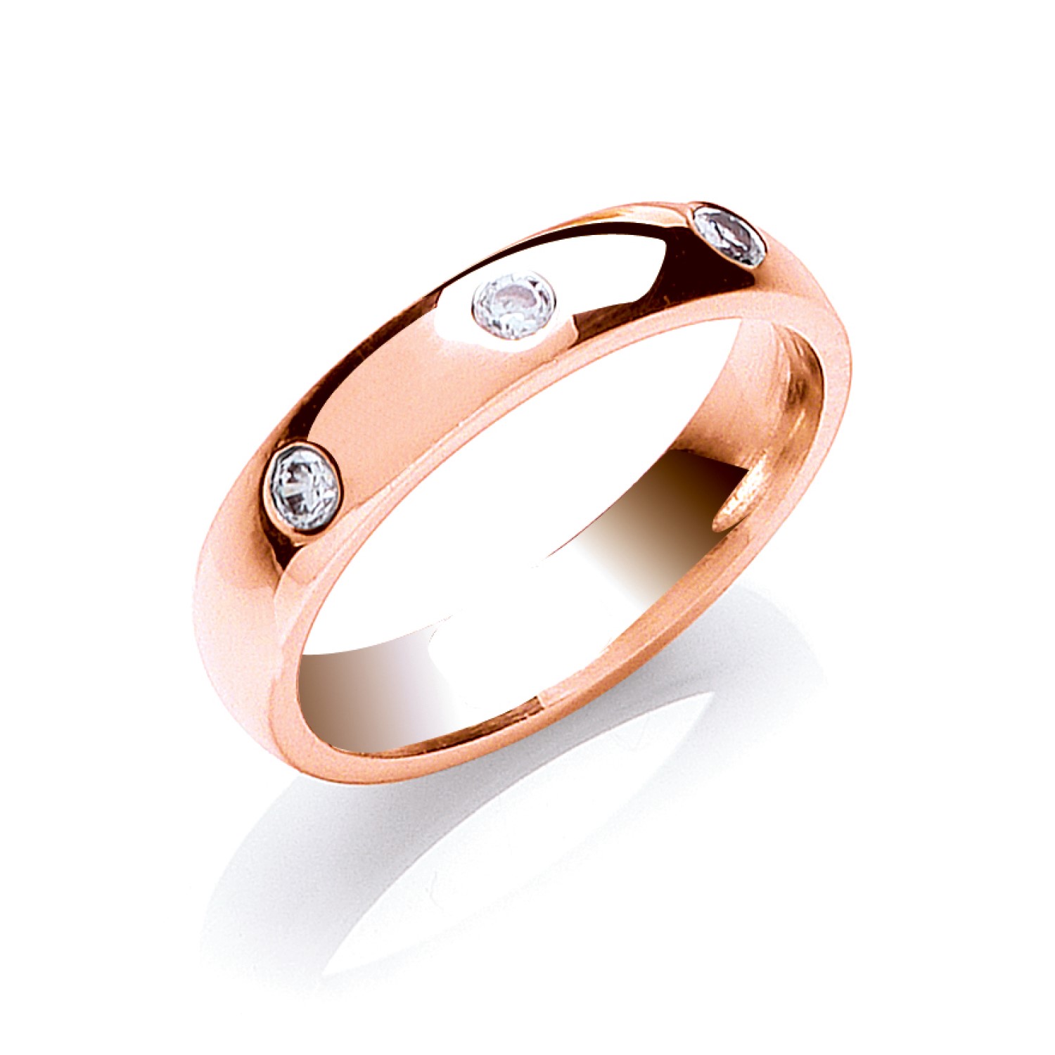 Ainsley Natural Diamond  Wedding Ring