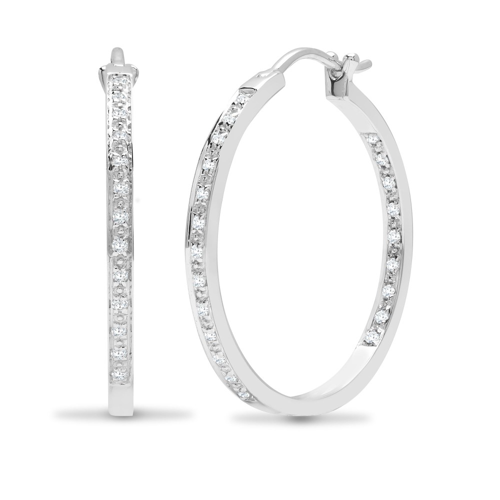 Kailee Natural 4 Prong Diamond Earrings