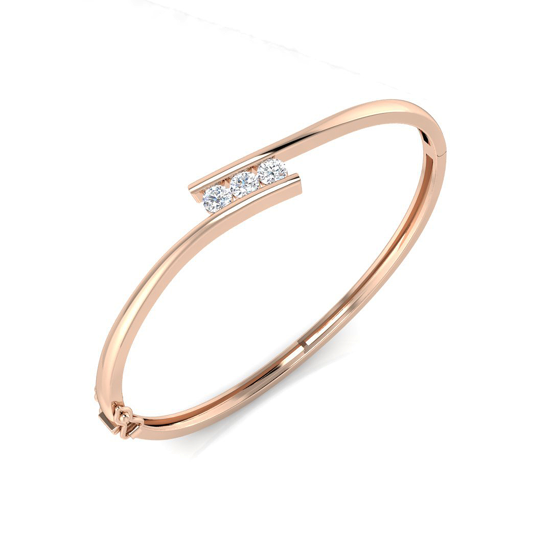 Mensha Natural Sledo Diamond Bracelet
