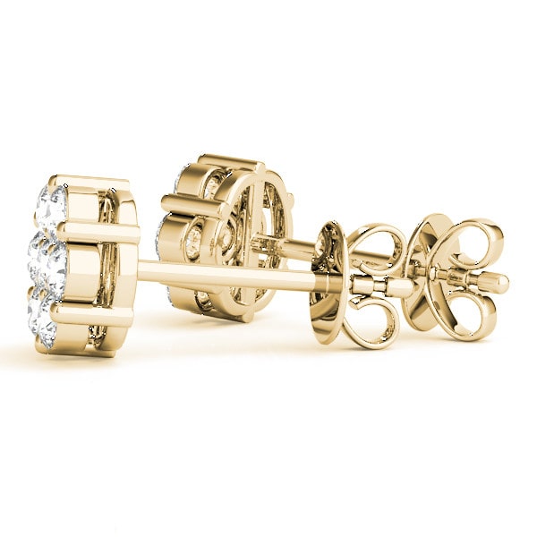 Fairamay Natural Claw Set  Diamond Earrings