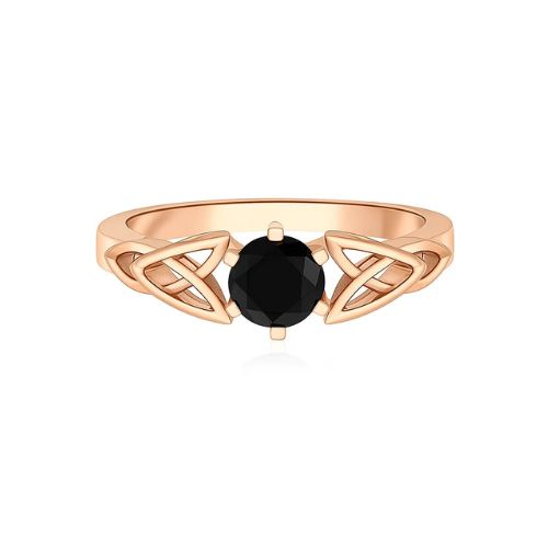 Fenclina Black Claw Prong  Diamond Ring