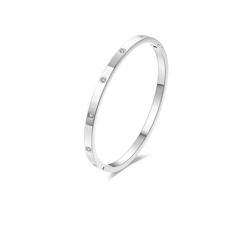 Sheilaine 1.10 Carat Natural Bezel Set  Diamond Bracelet