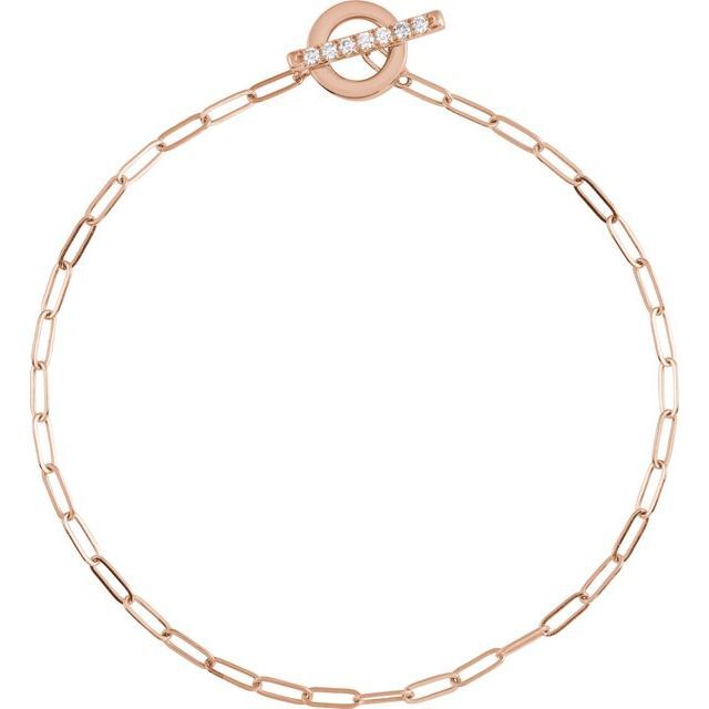 Shellee Lab-Created 4 Prong  Diamond Bracelet