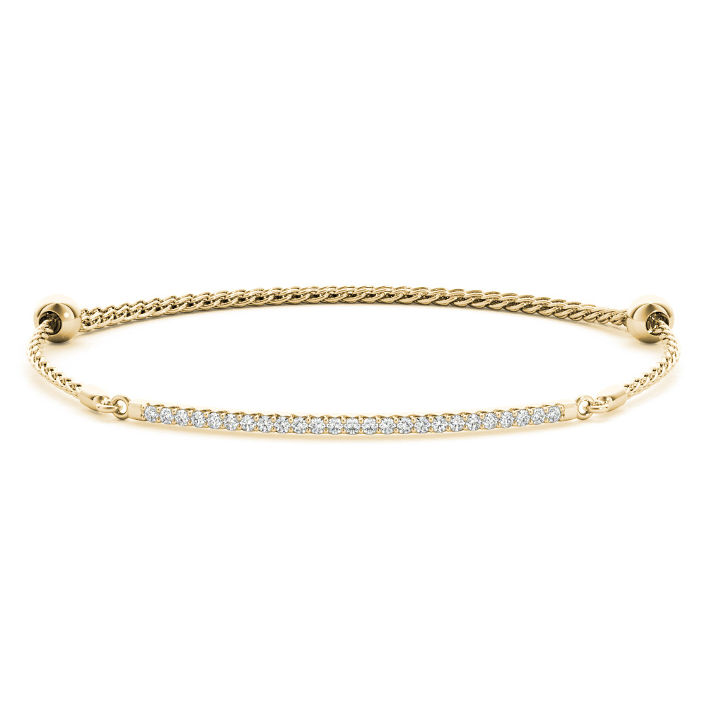 Syuzanaa Natural 4 Prong  Diamond Bracelet