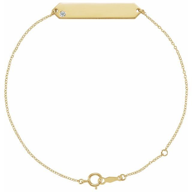 Syndony Natural Flush Setting  Diamond Bracelet