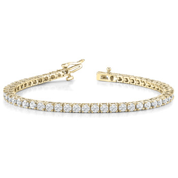 Paityn Natural 4 Prong  Diamond Bracelet