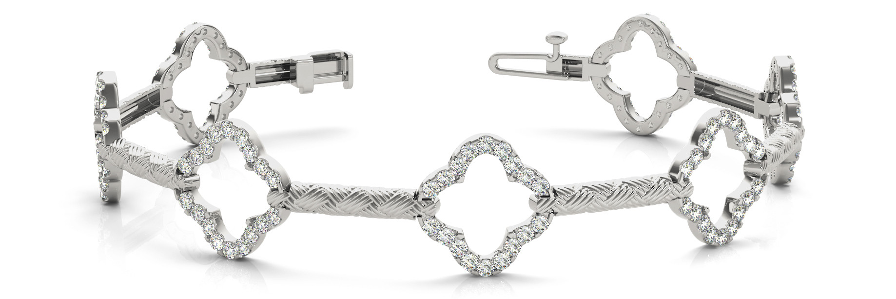 Violet Natural Diamond Bracelet