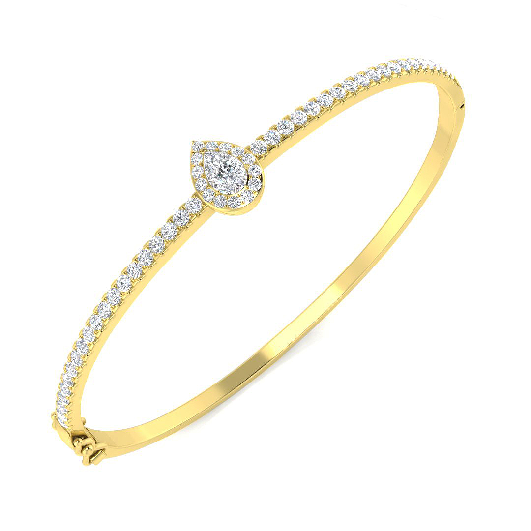 Sulerin Lab-Created Pave set Diamond Bracelet