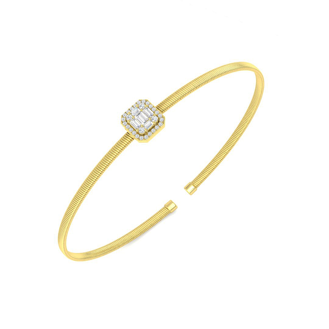 Suzika Lab-Created Prong Set Diamond Bracelet