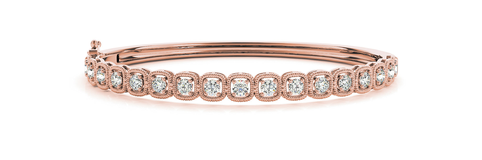 Velvet Lab-Created 4 Prong Set Diamond Bracelet