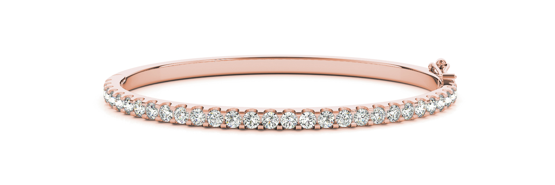 Lydia Natural Channel Setting  Diamond Bracelet