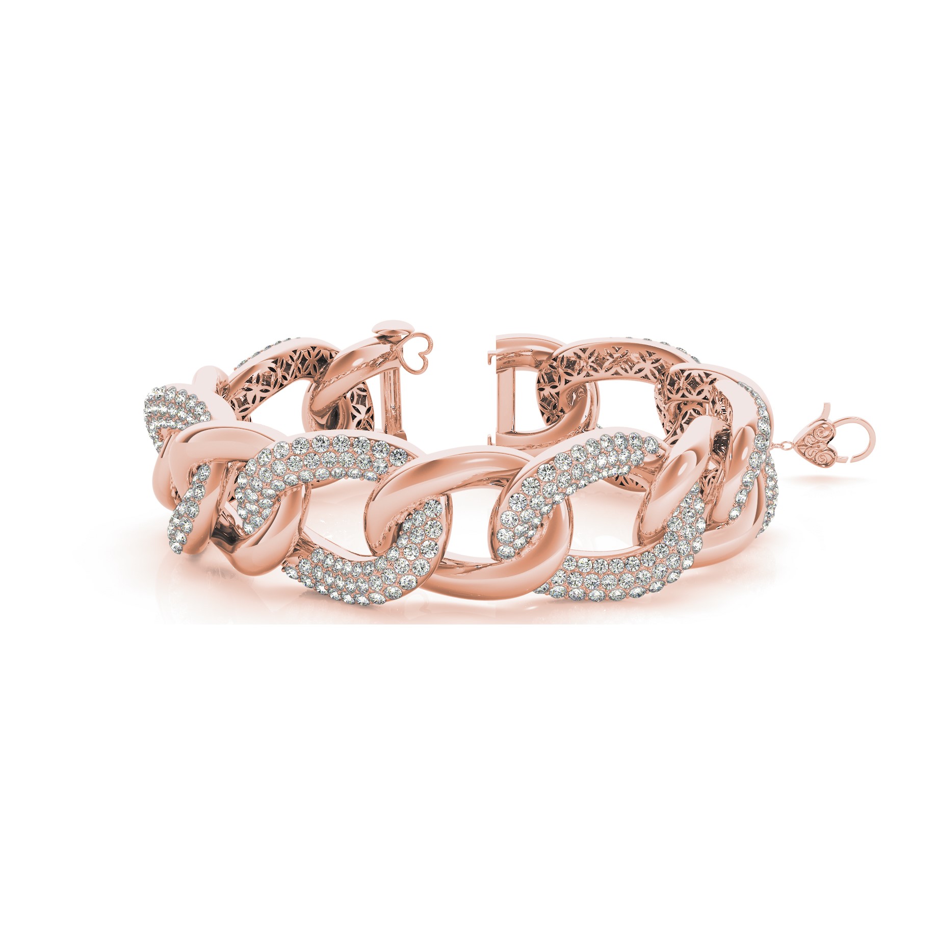 River Natural Diamond Bracelet