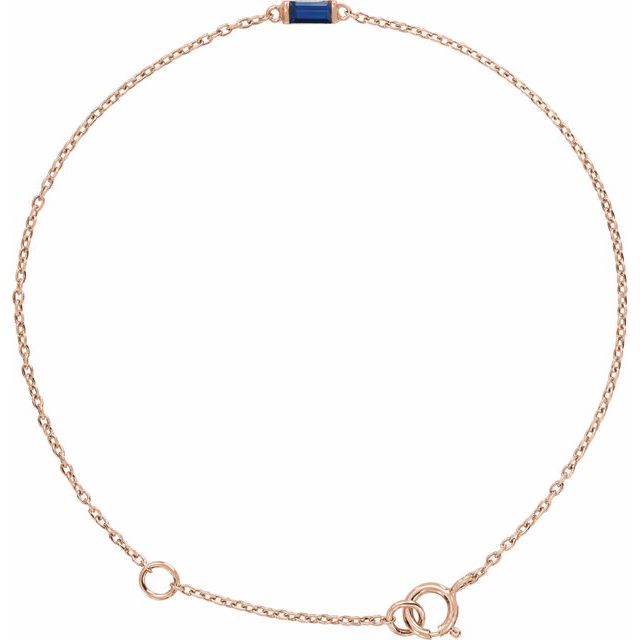 Tullia Blue Sapphire  Diamond Bracelet