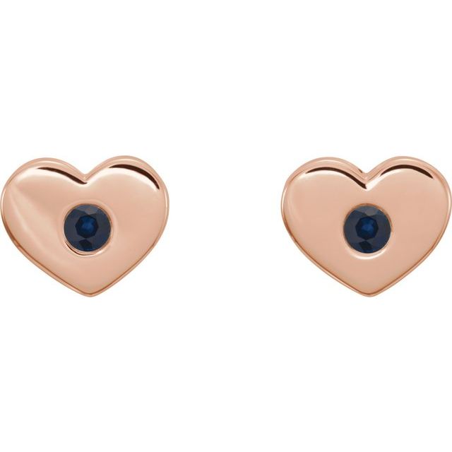 Hopie Blue Sapphire Bezel Set  Diamond Earrings
