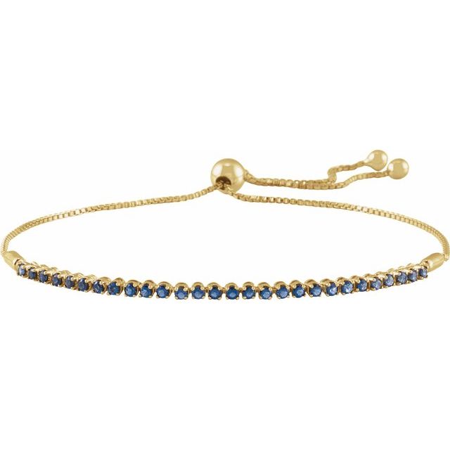Tammi Blue Sapphire  Diamond Bracelet