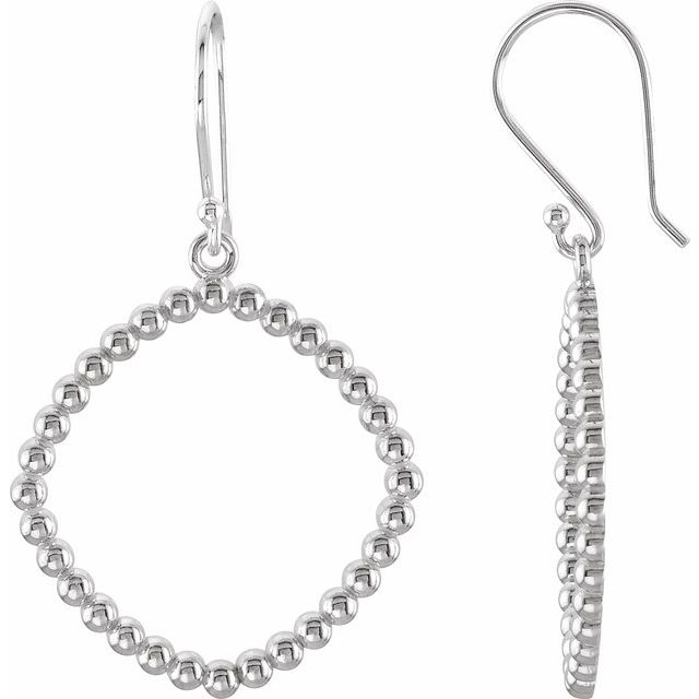 Square Beaded Earrings