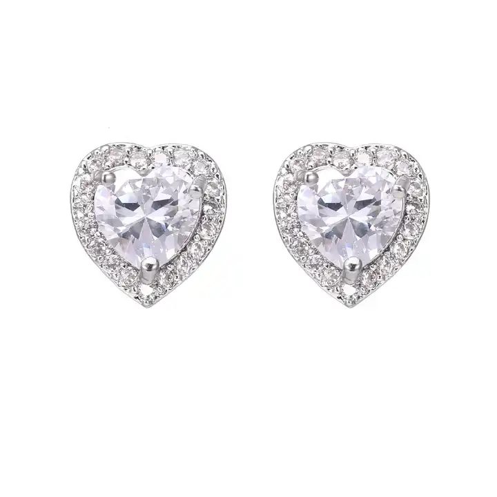 Jaydah 0.60 - Carat Natural 3 Prong  Diamond Earrings