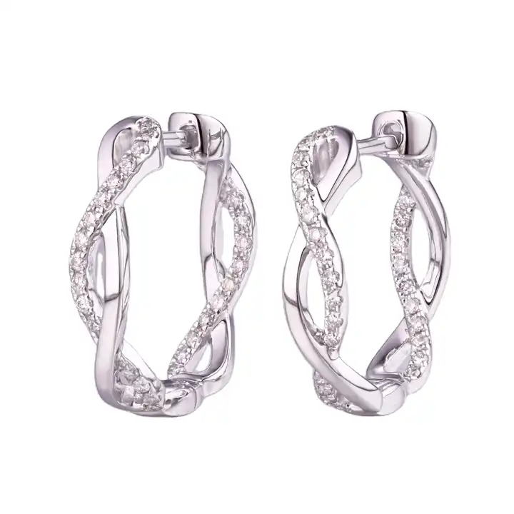 Kyndall 0.25 Carat Natural 4 Prong  Diamond Earrings