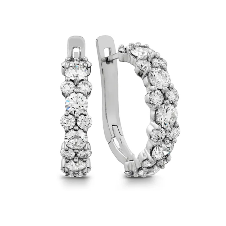 Feodora Natural Claw Set  Diamond Earrings