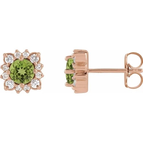 Florice Peridot Claw Set 