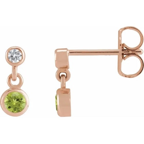 Ferna Peridot Bezel Set 