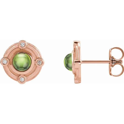 Florena Peridot Bezel Set 
