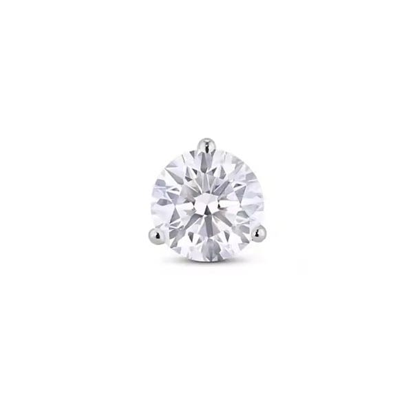 Galena Natural 3 Prong  Diamond Earrings