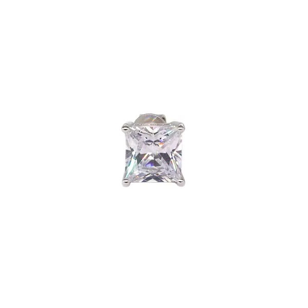 Geana Natural 4 Prong Set  Diamond Earrings