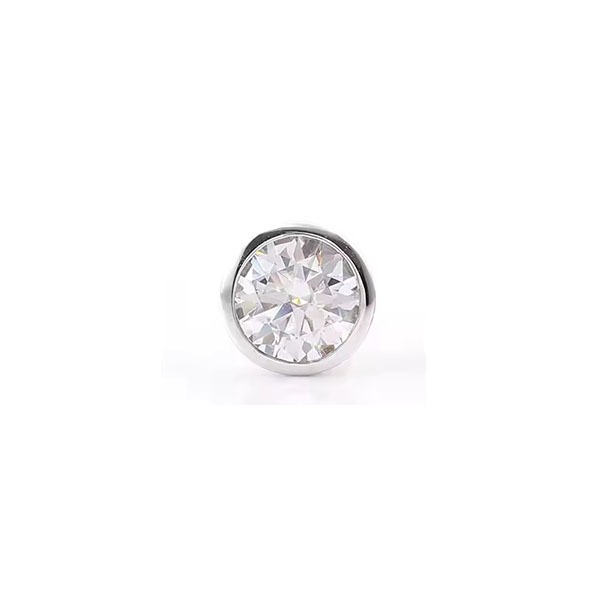 Gerika Natural Bezel Set  Diamond Earrings