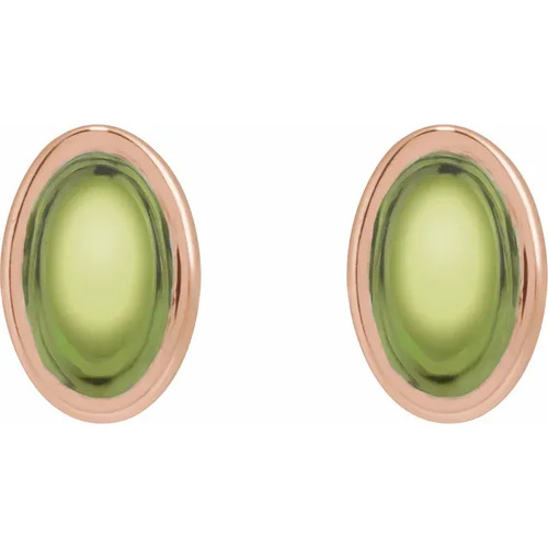 Alaya Peridot  Diamond Earrings