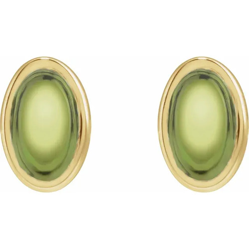 Alaya 0.56 Carat Peridot  Diamond Earrings