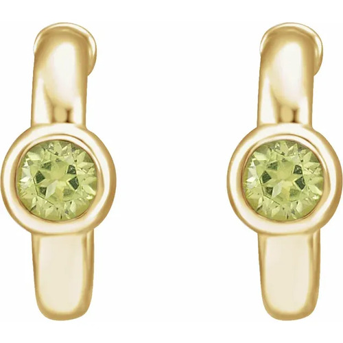 Amarina Peridot  Diamond Earrings