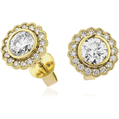 Lab-Created Diamond Earrings
