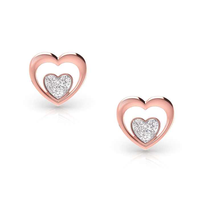 Lidiya Natural Bezel Set Diamond Earrings
