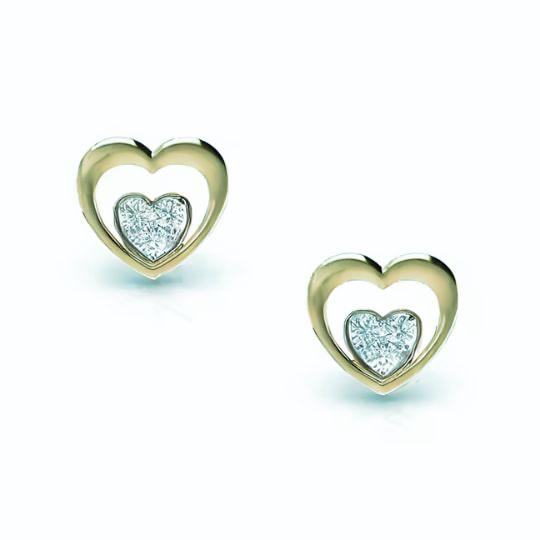 Lidiya Natural Bezel Set Diamond Earrings