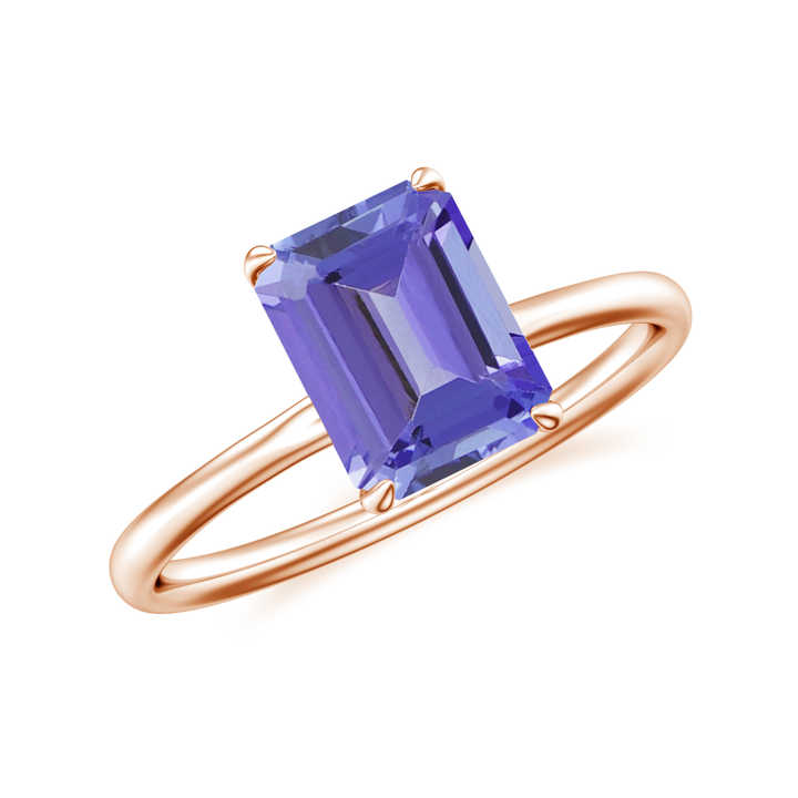 Alda Tanzanite 4 Prong Diamond Ring