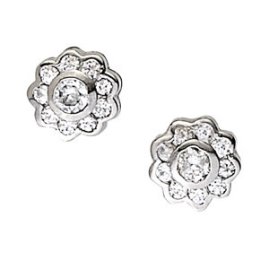 Feena Lab-Created Diamond Earrings