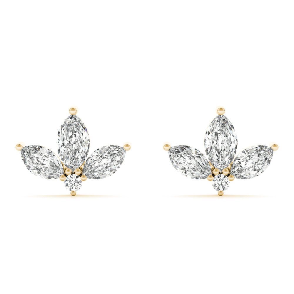 Badah Lab-Created  Diamond Earrings