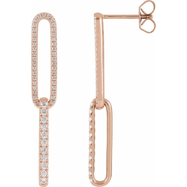 Keeya Natural 4 Prong  Diamond Earrings
