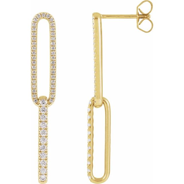 Keeya Natural 4 Prong  Diamond Earrings
