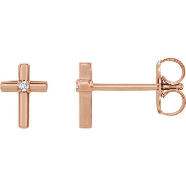 Payram Natural 4 Prong  Diamond Earrings