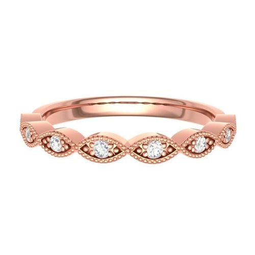 Emera Natural Pave Set  Diamond Ring