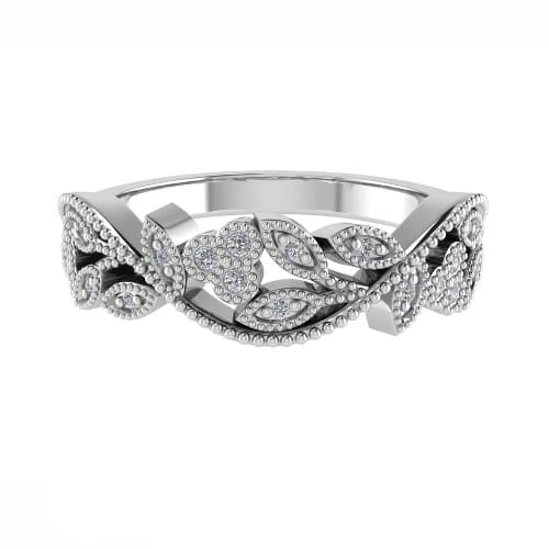 Elyzabeth Natural Prong  Diamond Ring